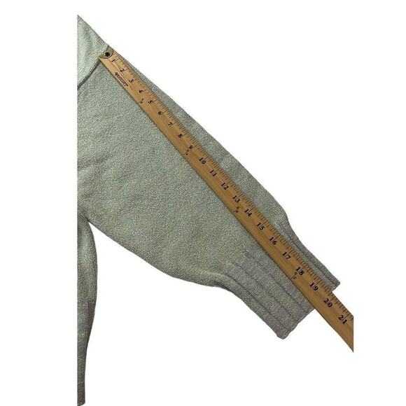 Free People‎ Street Fair Tunic Lime Grey Combo Oversized Sweater XS New - Picture 7 of 15